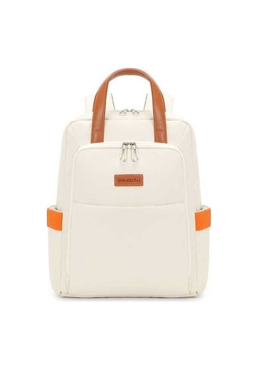 Tongxida Hm8011 Çok Amaçlı 15,6 Laptop Sırt Çantası Gri Bej