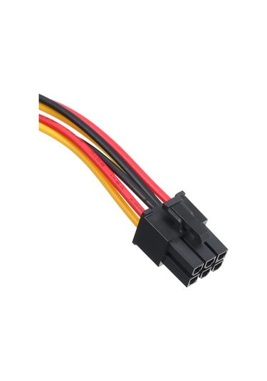 Wezone Molex 4 Pin'den Pcıe 6 Pin'e Dönüştürücü Grafik Kart Güç Kablosu - 1 Adet