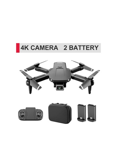 Honmex S68 Mini Katlanabilir İha - 4k Kameralı, Çift Pil, Yerçekimi Sensörü, İzleme Uçuşu, Çok Fonksiyonlu Drone