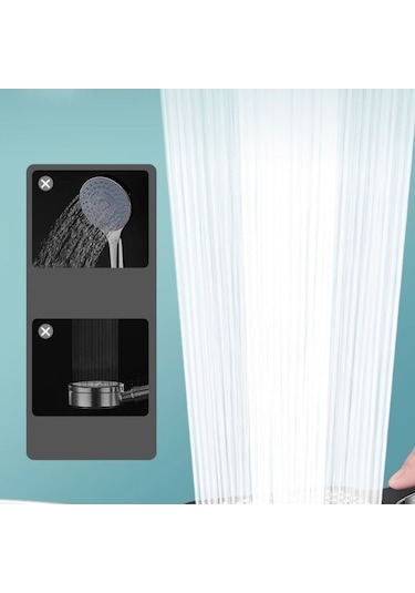 Dancemonkey Lichen Booster El Duşu, Duş Başlığı, Duş El Spreyi Ep Diğer