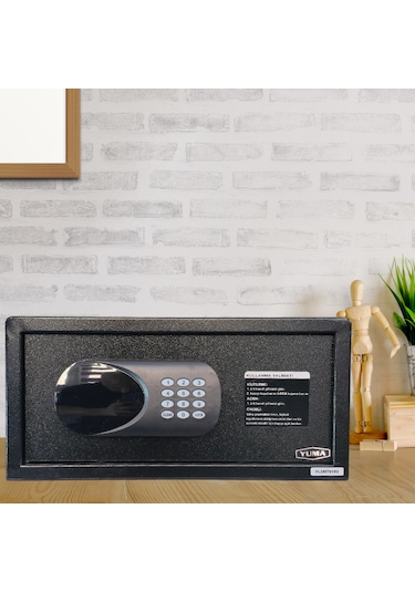 Yuma Ym-802-m Elektronik Şifreli Ve Anahtarlı Çelik Kasa