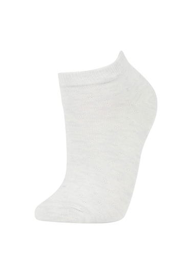 DeFacto Kız Çocuk 5'li Pamuklu Patik Çorap Y1937A6NSKR1