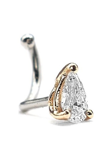 Damla Kesim Pırlanta Hızma - 0,10 Karat G Renk 18 Ayar Beyaz