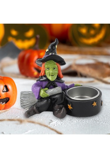 Suntek Cadılar Bayramı Mumluk Pratik Parti 11cmx6,3cmx9cm