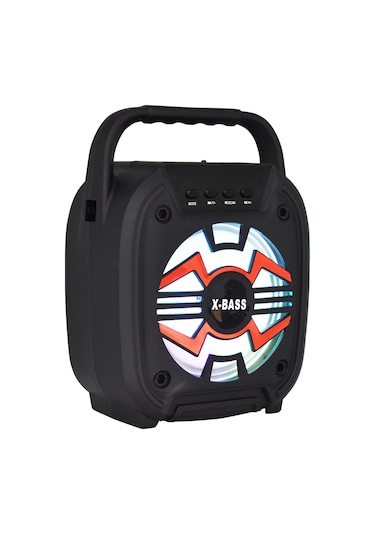 Yunboo Taşınabilir Bluetooth Hoparlör - Güçlü Bass, Fm Radyo, Mikrofonlu, 1500mah Pil, 6.5" Ses Sistemi