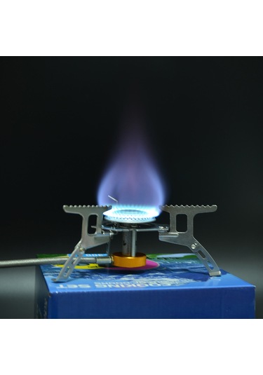 Taşınabilir Katlanabilir Outdoor Kutulu Piknik Gaz Sobası 3500W Diğer