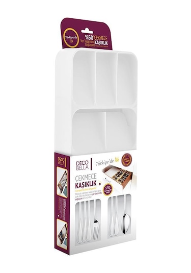 Decobella 9 Bölmeli Çekmece Kaşıklık