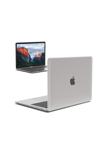 Codegen 15" Macbook Pro Uyumlu A1707 A1990 Beyaz Kılıf Koruyucu Ka