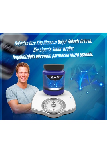 BMB Kilo-Almaya Yardımcı Gıda Takviyesi 1 KG 1000 Gr + Shaker Bardak
