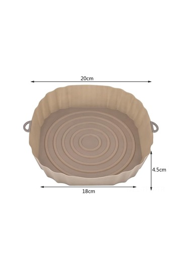 Tenfowee "7.8 İnç Hava Fritöz Silikon Astarı - Fırın, Mikrodalga Ve Buharlı Pişirme İçin Yeniden Kullanılabilir Gıda Sınıfı" Diğer Tenfowee "7.8 İnç Hava Fritöz Silikon Astarı - Fırın, Mikrodalga Ve Buharlı Pişirme İçin Yeniden Kullanılabilir Gıda Sınıfı" Diğer