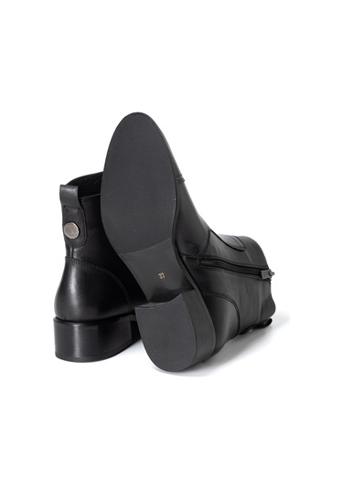 Nero Black Bot Kadın 25k12002 Vergelio Skin Boot Siyah