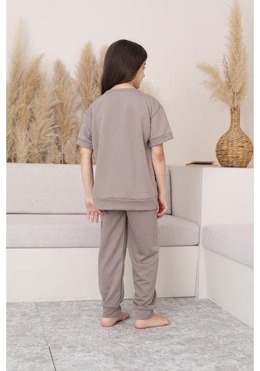 Sleeproom Iki Iplik Yazlik Çocuk Garson Gez Beden Eşofman Giyim Taş