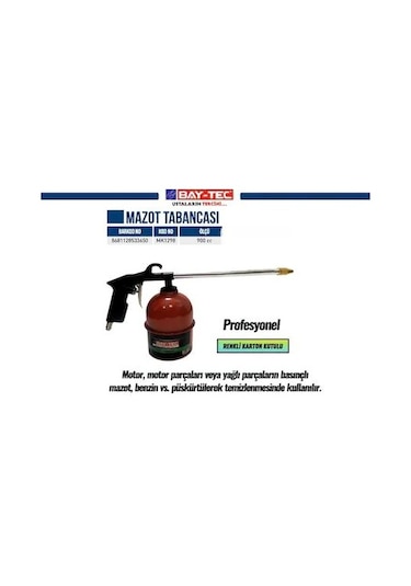 Baytec Tabanca Mazot Püskürtme Tabancası Mk1298 3650