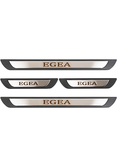 Fiat Egea Uyumlu Kapı Eşiği Krom Abs 4 Parça