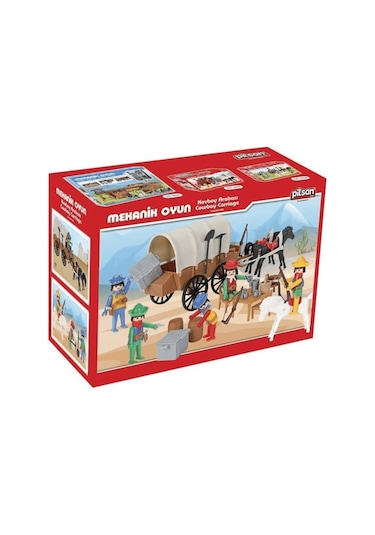 Pilsan Mini Mekanik Serisi 3 Kovboy Arabası