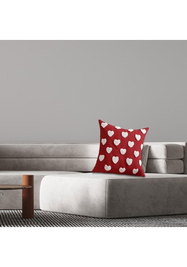 Suntek Nakışlı Yastık Kılıfı Kanepe Oturma Odası Yatak Ev Stil B