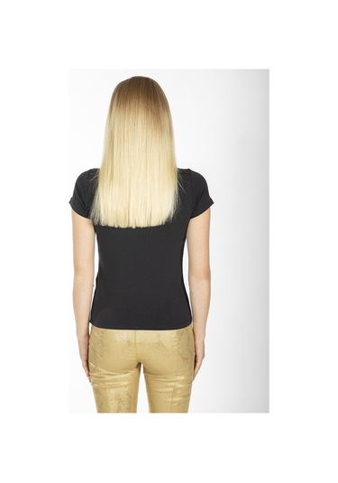 ROBERTO CAVALLI  Kadın T'shirt RRC5493L Siyah