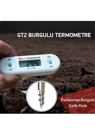 Tfa 30.1056.02 'gt2' Burgulu Vida Termometre