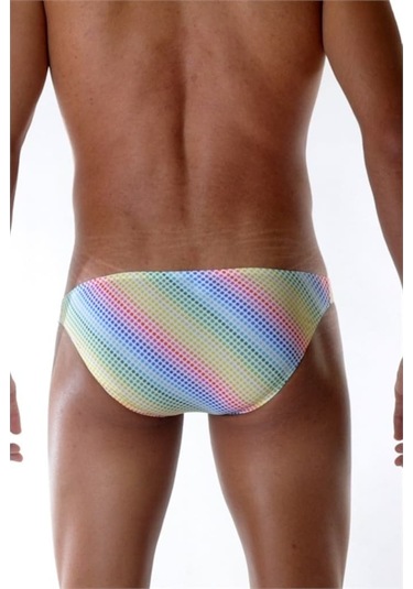 Don Moris Desenli Erkek Slip (Dm111817) Çok Renkli