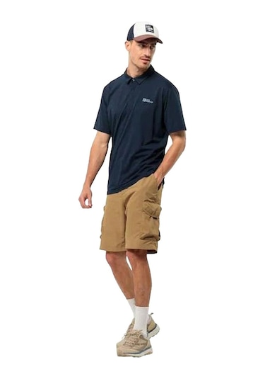 Jack Wolfskin Delgamı Polo M Erkek Polo T-shırt 1809801tr A.gri Açık Gri