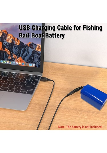 Reedark Balık Teknesi Pil Şarj Kablosu - 3.3ft Usb Şarj Kablosu, Dayanıklı Pvc Malzeme