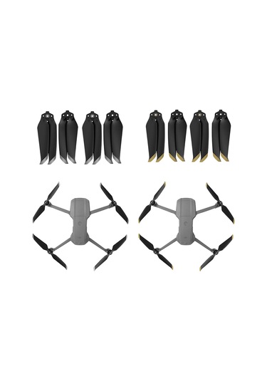 Samdoo Djı Mavıc Aır 2 İçin Gümüş Uçlu Hacimli Abs Malzeme 4 Adet Gürültü Azaltıcı Perde Diğer