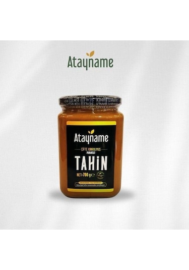 Atayname Manavgat Çifte Kavrulmuş Tahin Cam 700 G