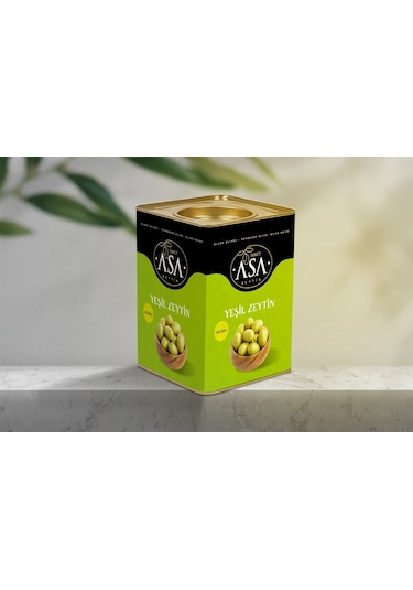 Asa Teneke Izgara Yeşil Zeytin 10 KG