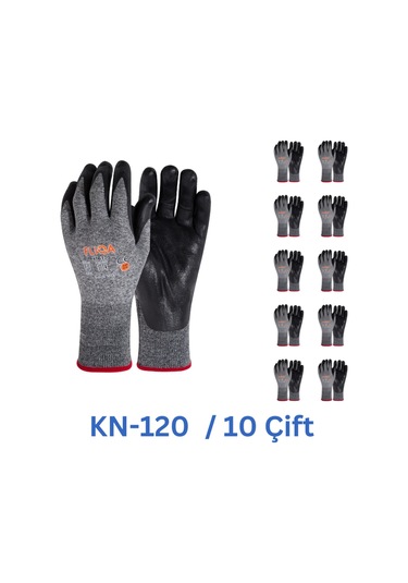 Kn-120 1/2 Köpük Nitril Hassas Eldiven - 10 Çift