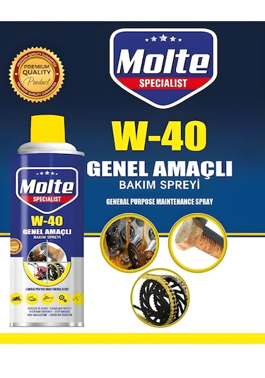 Molte Genel Amaçlı Bakım Spreyi W-40