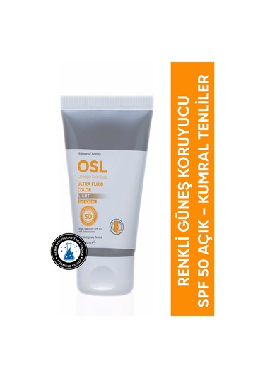 OSL Omega Skin Lab Yağlı Ve Karma Ciltler İçin Güneş Kremi Ultrafluid Light SPF50 50 ML
