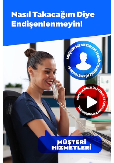 H-max Inline Kapalı Kasa Su Arıtma Cihazı Ilk 3 Filtre Seti 020