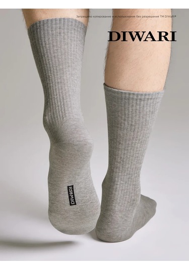 Diwari Pamuklu Actıve Çoraplar 139703222 Gri