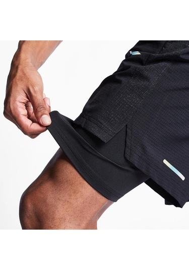 Lescon Erkek Koşu Taytlı Şort 24b-1007 24btep001007 Siyah