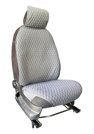 Oto Koltuk Minderi Oto Koltuk Kılıfı 2 Li Set Gri