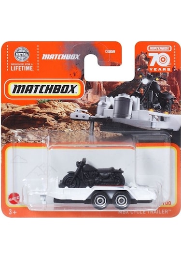 Matchbox 1:64 Tekli Arabalar Mbx Cycle Trailer C0859-HLD27