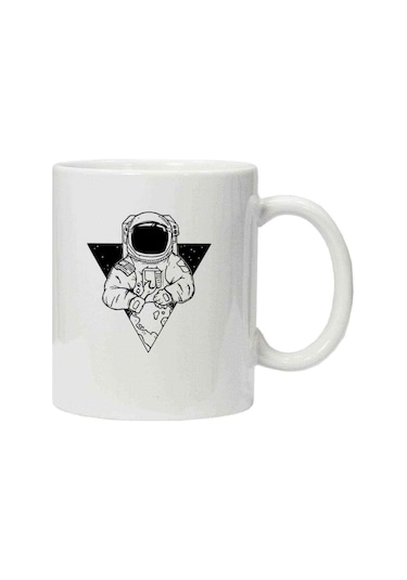 Kupa Bardak Astronot Dünyanın Çivisi Çıkmış