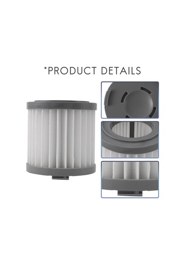 Unimarket Quarter Stone Xiaomi Jımmy Jv51 Jv53 Jv83 Için 3 Adet El Tipi Kablosuz Filtre -gri Süpürge Yedek Parçaları