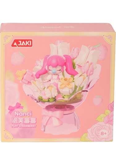 Hk121 Jaki Çiçek Buketi 187 Parça Block Oyuncak