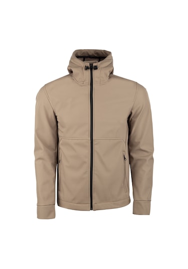 Vav Wear Tactical Outdoor Softshell Erkek Mont Shelldt02 Bej