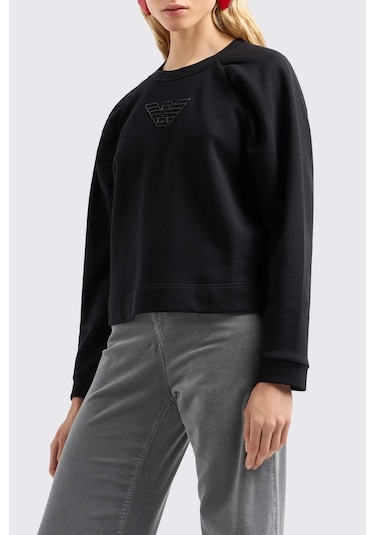 Emporio Armani Kadın Sweat 6d2m8g 2j49z 0999 Siyah Emporio Armani Kadın Sweat 6d2m8g 2j49z 0999 Siyah
