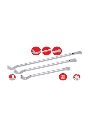 Sait Demirci SK045 Polisajlı Sökü Demiri 45cm, 920 gr