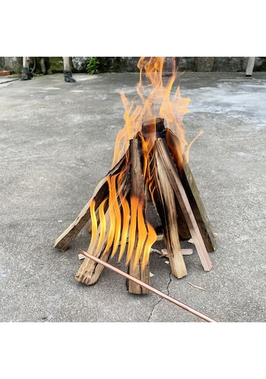 Açık Hava Kamp Barbeküsü Karbon Makinesi Alevleri Çakmaklar Yakacak Od Gümüş