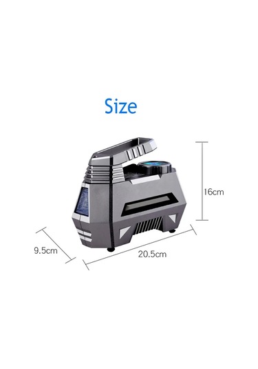Jialan Dc 12v 150psı Taşınabilir Hava Kompresörü Pompası Lastik