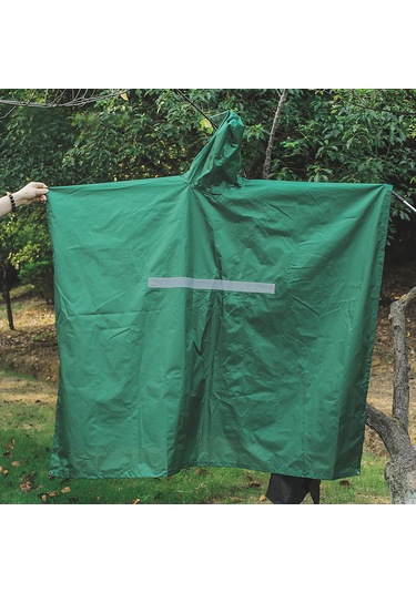 Springsun Çok Amaçlı Yağmurluk - Kamp, Yürüyüş Ve Seyahat İçin Pu5000mm Su Geçirmez Yeşil Şemsiye Yeşil