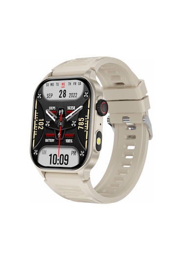 Cbtx Global KM20 Sağlık İzleme Müzik Kontrolü Açık Hava Spor Bluetooth Arama Akıllı Saat (İthalatçı Garantili)