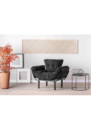 Pafu Nitta Tekli Kanepe - Siyah