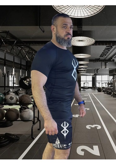 Kvk Berserk Rashguard Spor Tişört Uzun Kollu 227679733 Siyah