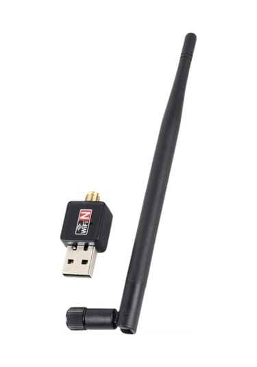 Büro Ev Ofis Cihazları İçin 300mbps 5dbı Usb Wifi Adaptör