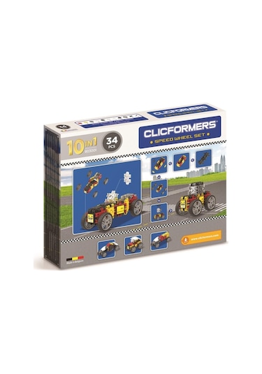 Clicformers Speed Wheel Set 34 Parça